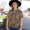 L&B Apparel Plus Size Dolman Sleeve Leopard Print Top 1 L&B Apparel Plus Size Dolman Sleeve Leopard Print Top -Clothing Women's Clothing/Brgs sales store T0068 LEO 19 hrp9 w9