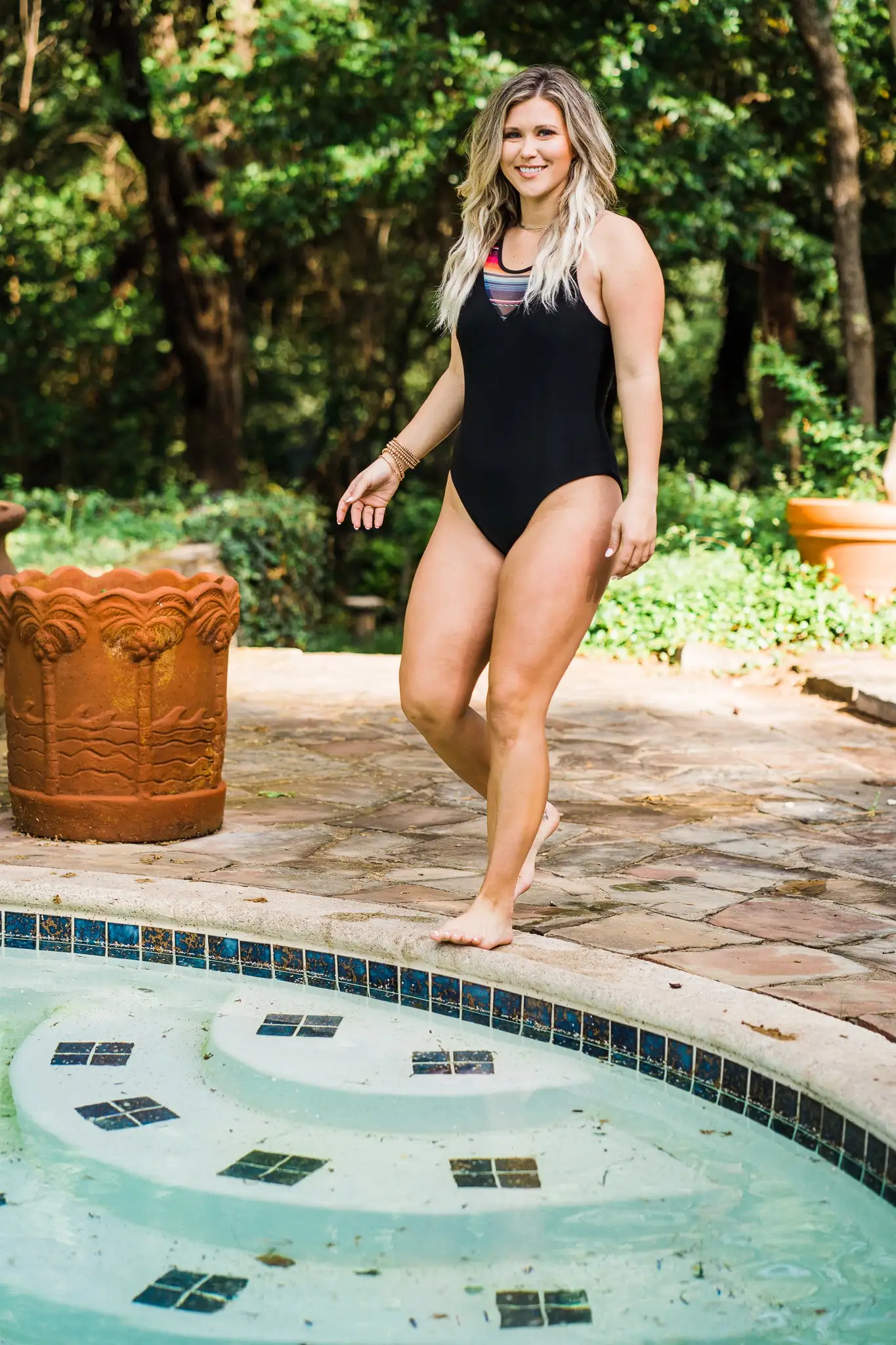 Crazy Train Clothing Creek Bed One Piece Bathing Suit 5 Crazy Train Clothing Creek Bed One Piece Bathing Suit - Image 3