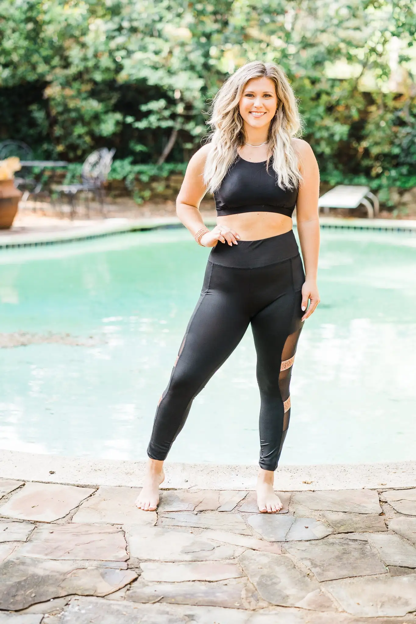 Crazy Train Clothing Buckstitch Barbells Leggings 3 Crazy Train Clothing Buckstitch Barbells Leggings