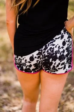 Crazy Train Clothing Cowhide Cool Shorts 7 Crazy Train Clothing Cowhide Cool Shorts -Clothing Women's Clothing/Brgs sales store WesternSoul193 1