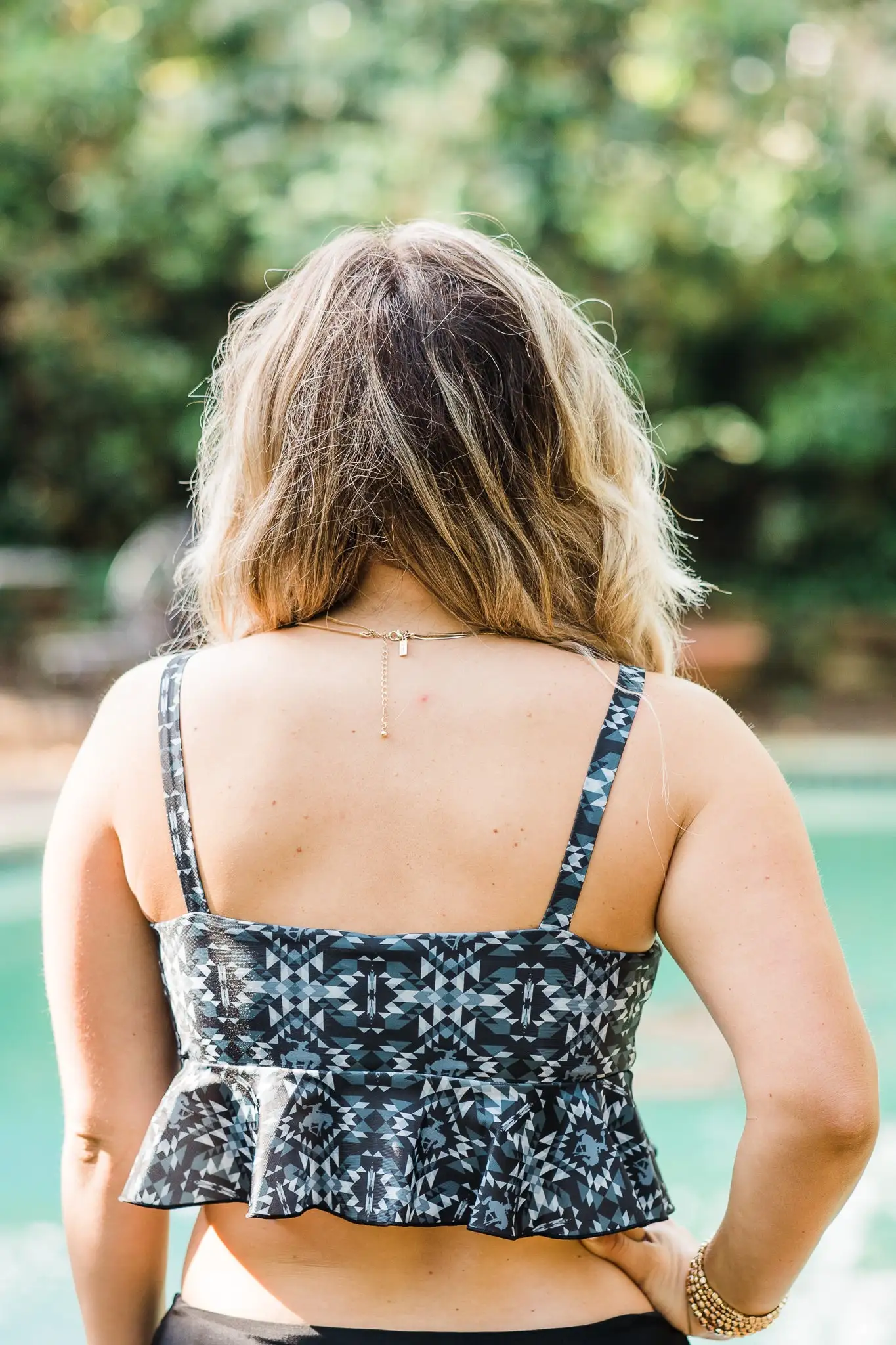 Crazy Train Clothing Western Frill Tankini 6 Crazy Train Clothing Western Frill Tankini - Image 4