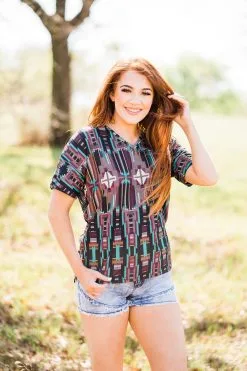 Crazy Train Clothing Dancin Queen Top -Clothing Women's Clothing/Brgs sales store WesternSoul24