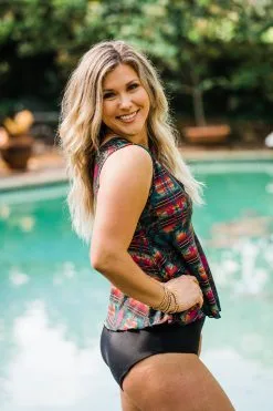 Crazy Train Clothing River Bend Tankini Top -Clothing Women's Clothing/Brgs sales store WesternSoul36