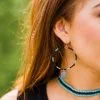 Atipi Western Skies Hoop Earrings -Clothing Women's Clothing/Brgs sales store WesternSoul58 2