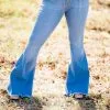 L&B Apparel Light Wash Extreme Flare Bell Bottom Jeans -Clothing Women's Clothing/Brgs sales store WesternSoul78 1