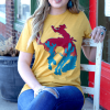 ROWDY CROWD CLOTHING Bowie Bronc Tee 1 ROWDY CROWD CLOTHING Bowie Bronc Tee -Clothing Women's Clothing/Brgs sales store bowie bronc