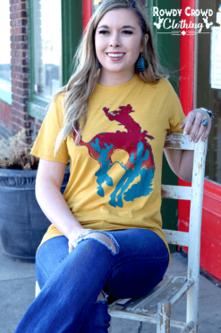 ROWDY CROWD CLOTHING Bowie Bronc Tee