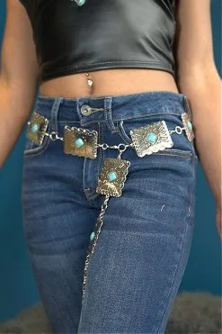 L&B Apparel Willow Ranch Concho Belt