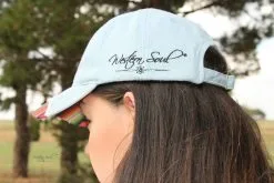 Western Soul Distressed Serape Cap -Clothing Women's Clothing/Brgs sales store distressed serape cap side back