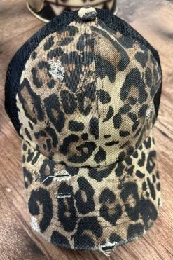 Sterling Kreek Lucky Leopard Baseball Cap