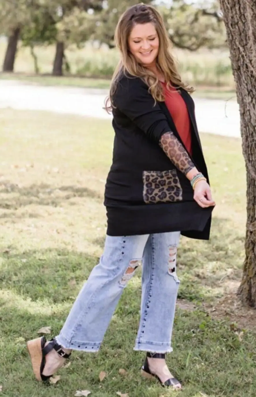 Crazy Train Clothing The Laramie Cardigan Leopard 5 Crazy Train Clothing The Laramie Cardigan Leopard - Image 3