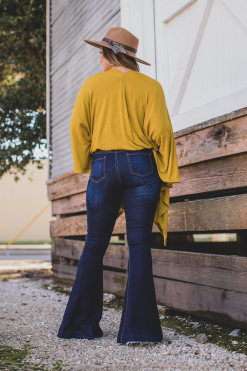 L&B Apparel Alabama Dark Wash Button Fly Flare Jeans -Clothing Women's Clothing/Brgs sales store image 31 0ed45e03 03fe 44f7 9b63 ec2eff43dd21