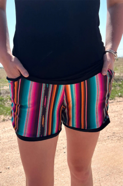 Sterling Kreek Color Me Serape Shorts