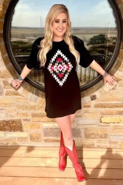 Sterling Kreek Walk This Way T-Shirt Dress