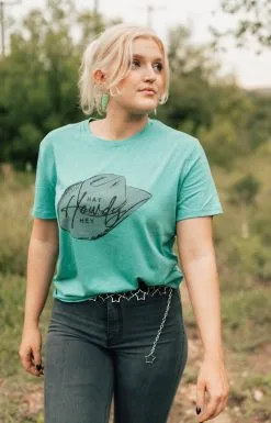 2 Fly Co. Hey Howdy Hay Bling Graphic