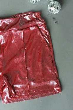 2 Fly Co. Shiney Short Red 8 2 Fly Co. Shiney Short Red -Clothing Women's Clothing/Brgs sales store image 8128a014 1e43 496f 986d 9ac1c863bfcc