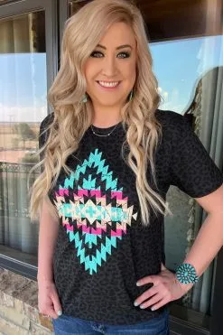 Sterling Kreek Leopard Out Loud Tee