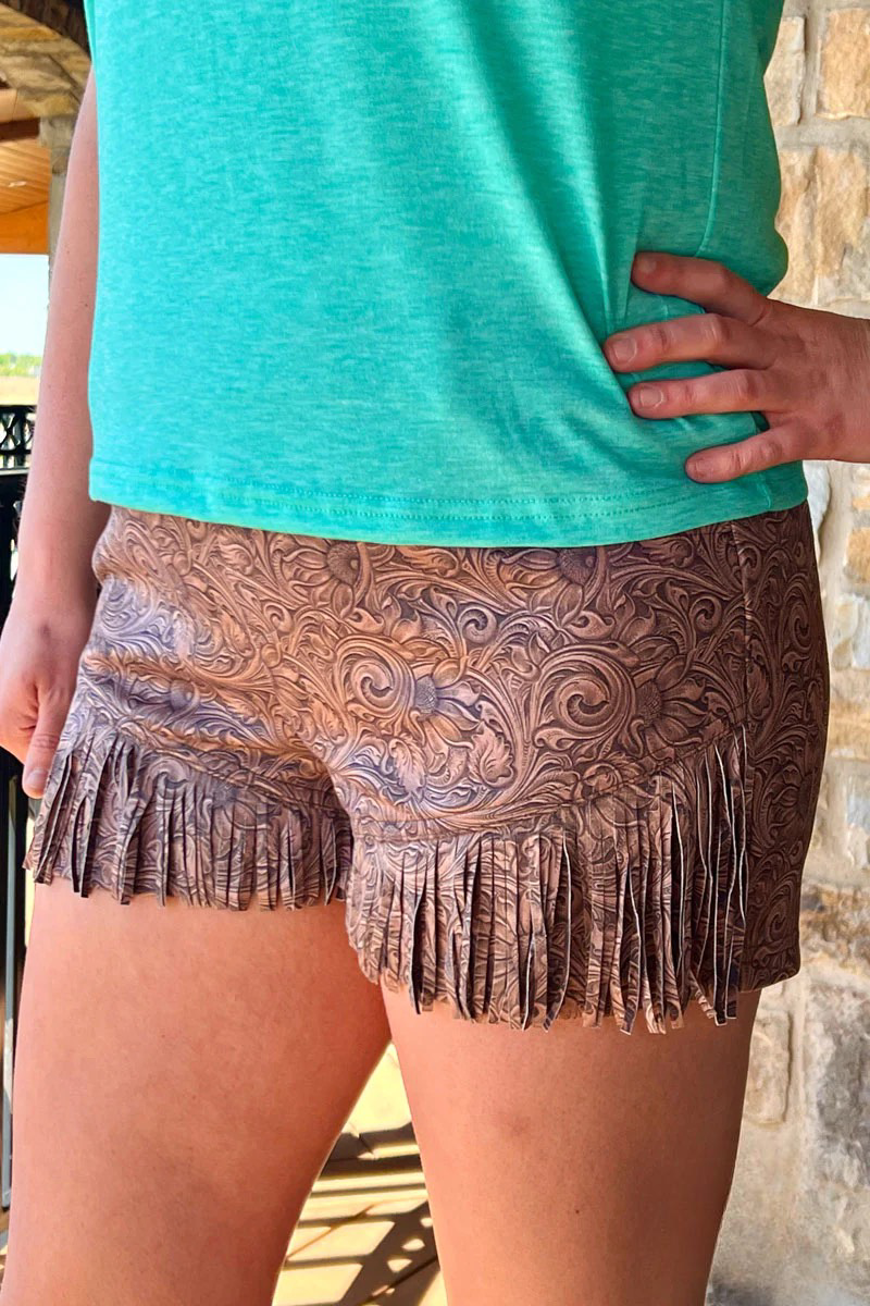 Sterling Kreek Tooled Babe Shorts 3 Sterling Kreek Tooled Babe Shorts