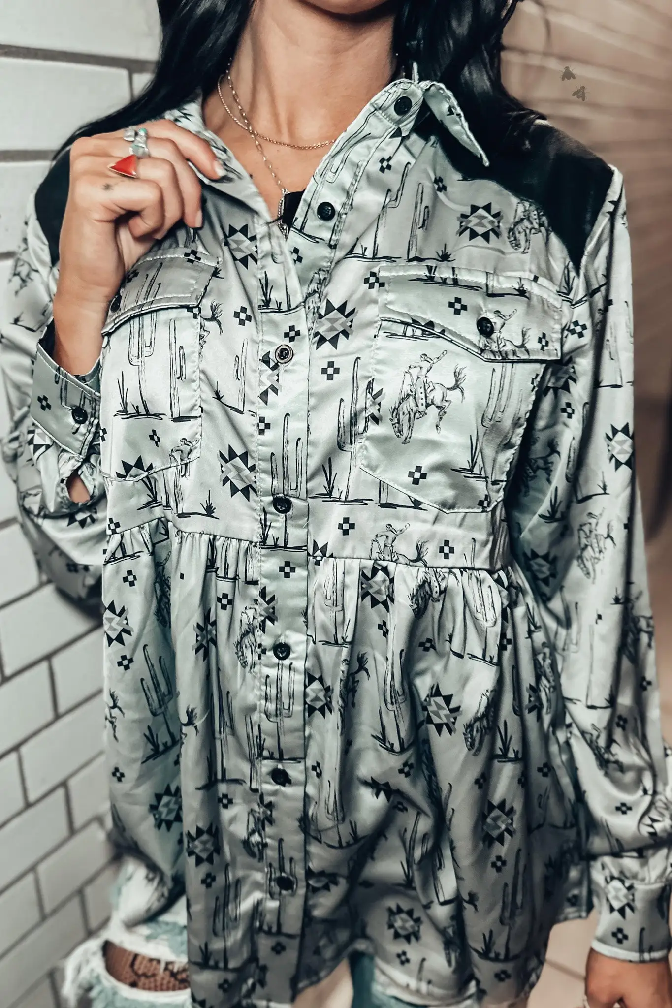 2 Fly Co. Nacona Lights Top 4 2 Fly Co. Nacona Lights Top - Image 2