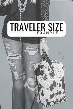 2 Fly Co. Hide Your Crazy Traveler Pink Cowhide -Clothing Women's Clothing/Brgs sales store image e20c51c3 3d0a 4fc8 9054 5d1145dfc198
