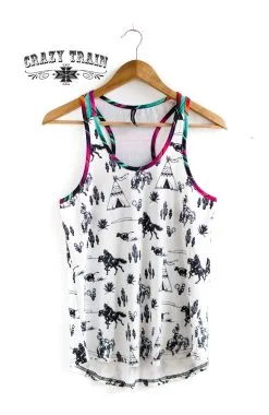 Crazy Train Clothing Cross Plains Tank