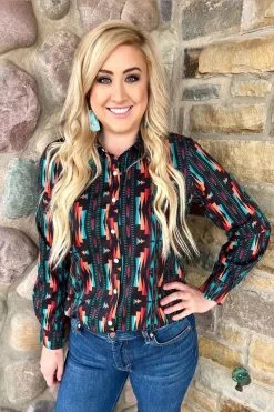 Sterling Kreek Indian Outlaw Button Down Shirt