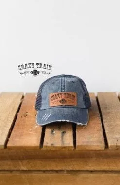 Crazy Train Clothing Crazy Train Denim Cap
